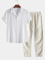 Ensemble homme boutonné