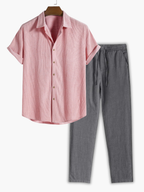 Ensemble homme chemise col classique