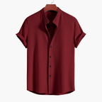 Ensemble homme chemise col mao cargo