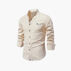 Ensemble homme chemise col mao et short