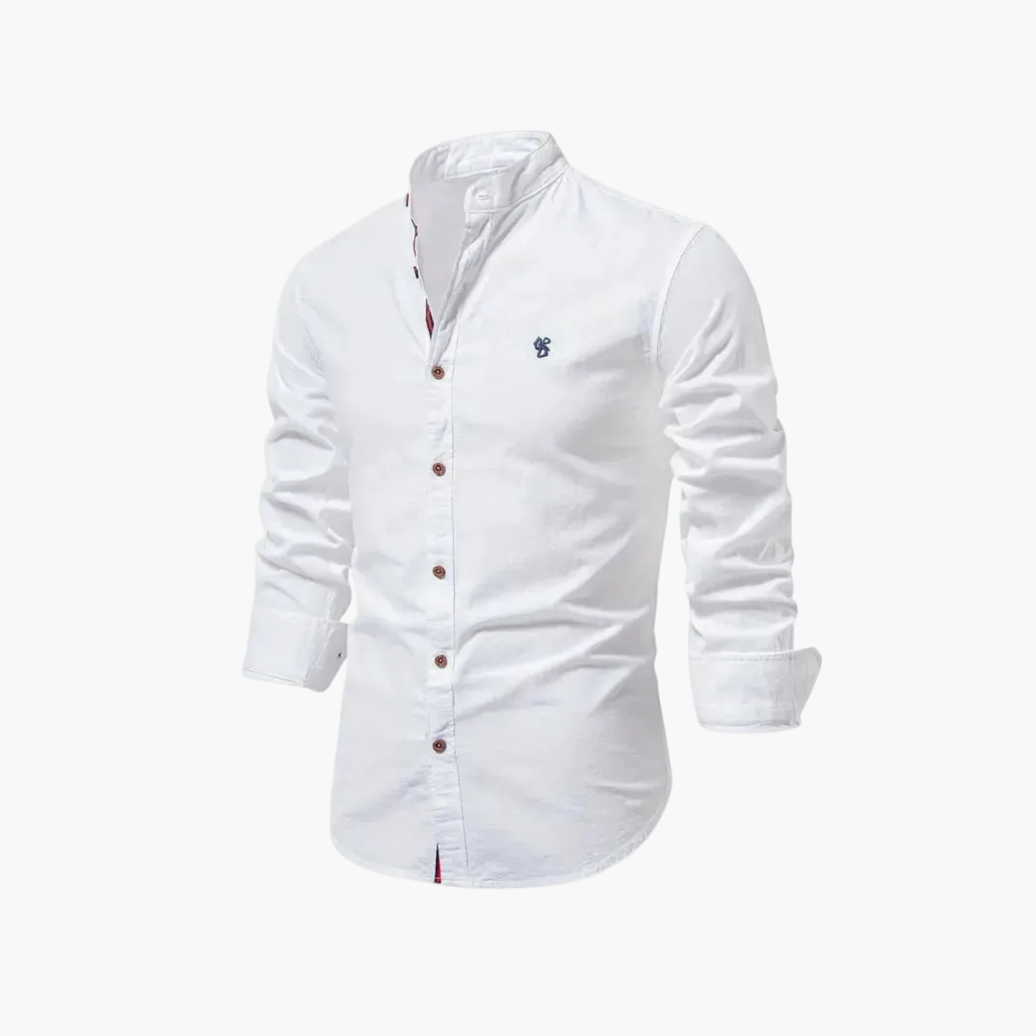 Ensemble homme chemise col mao et short
