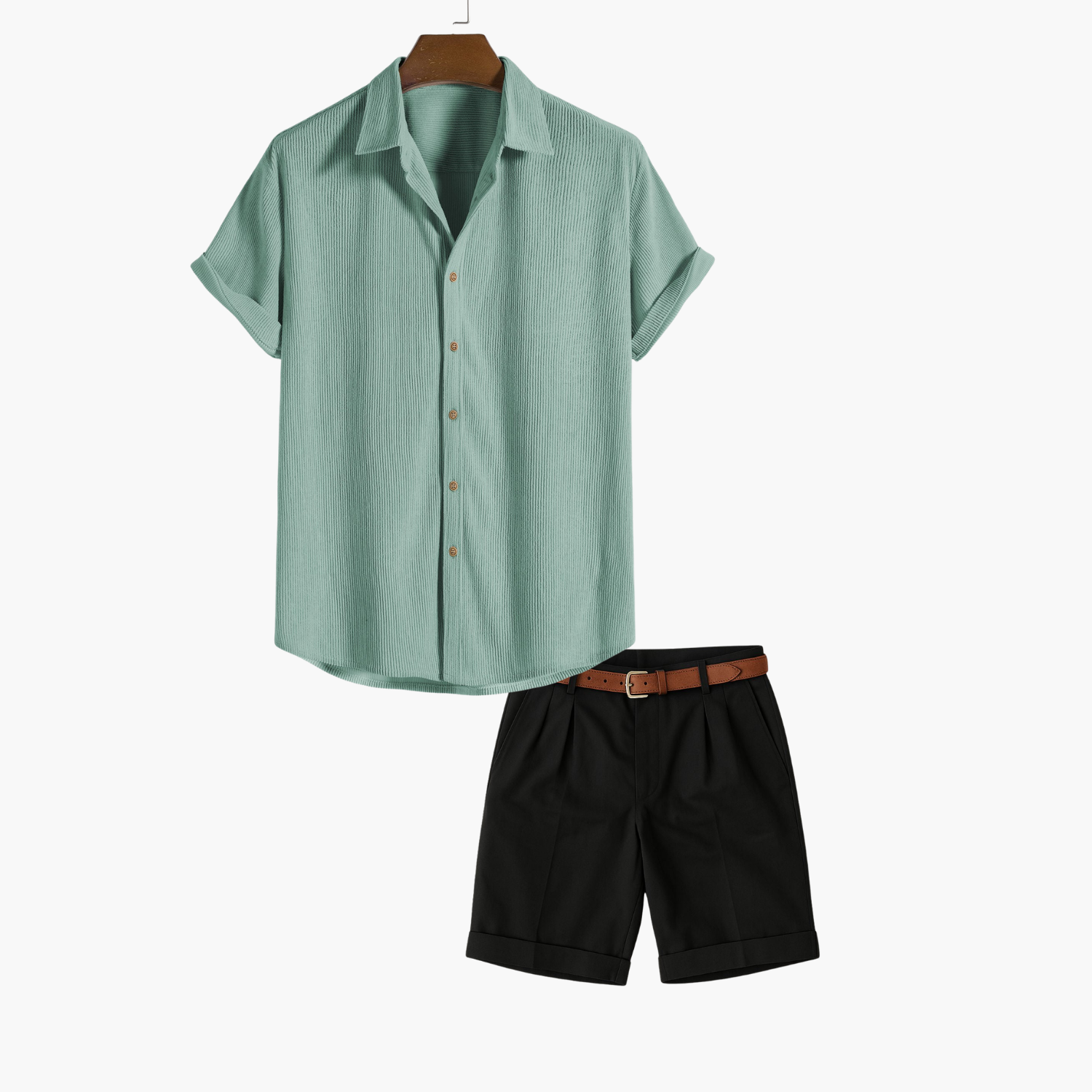 Ensemble homme chemise et short