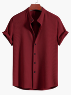 Ensemble homme chemise gaufrée