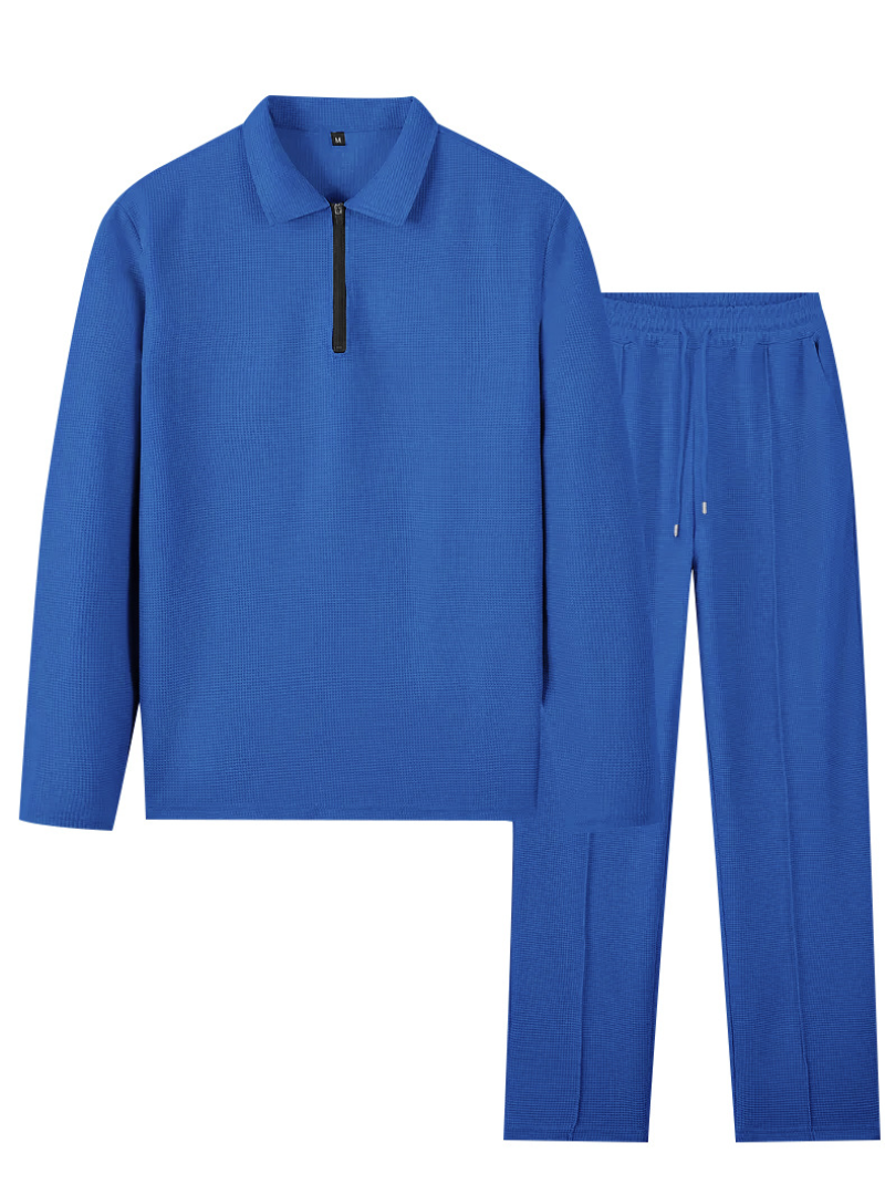Ensemble homme chemise & pantalon texturés