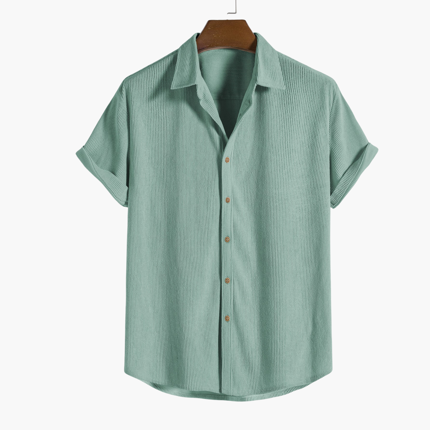 Ensemble homme chemise rayée et cargo