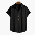 Ensemble homme chemise rayée et cargo