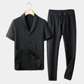 Ensemble homme col châle
