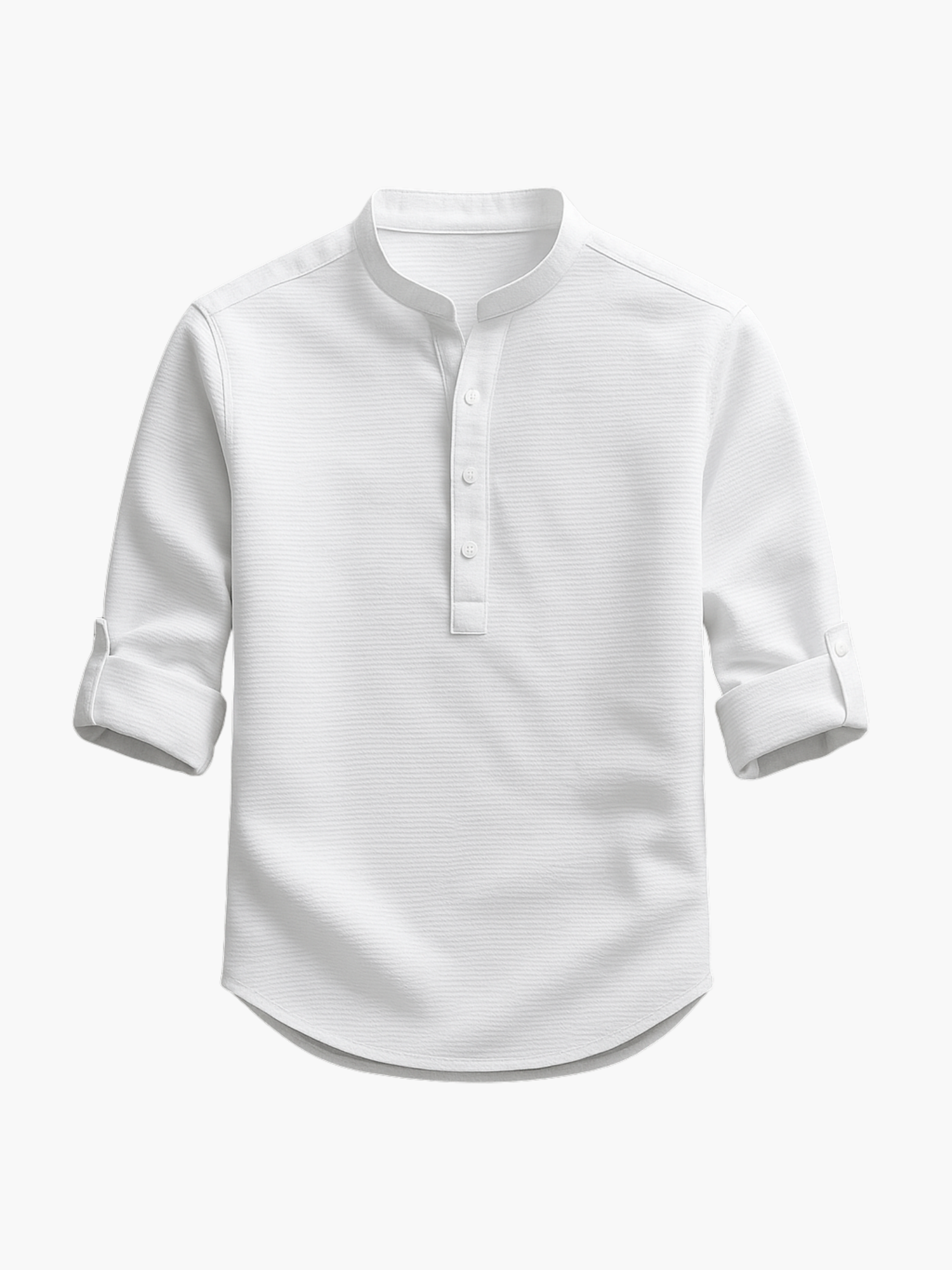 Ensemble homme col mao boutonné