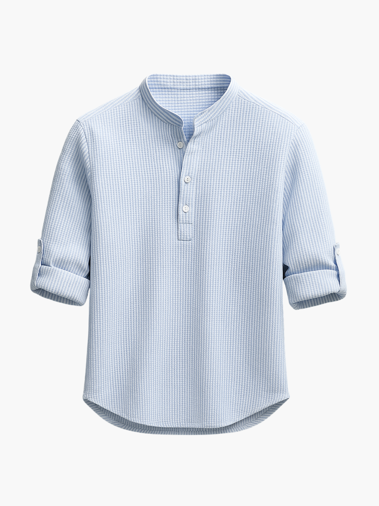 Ensemble homme col mao boutonné