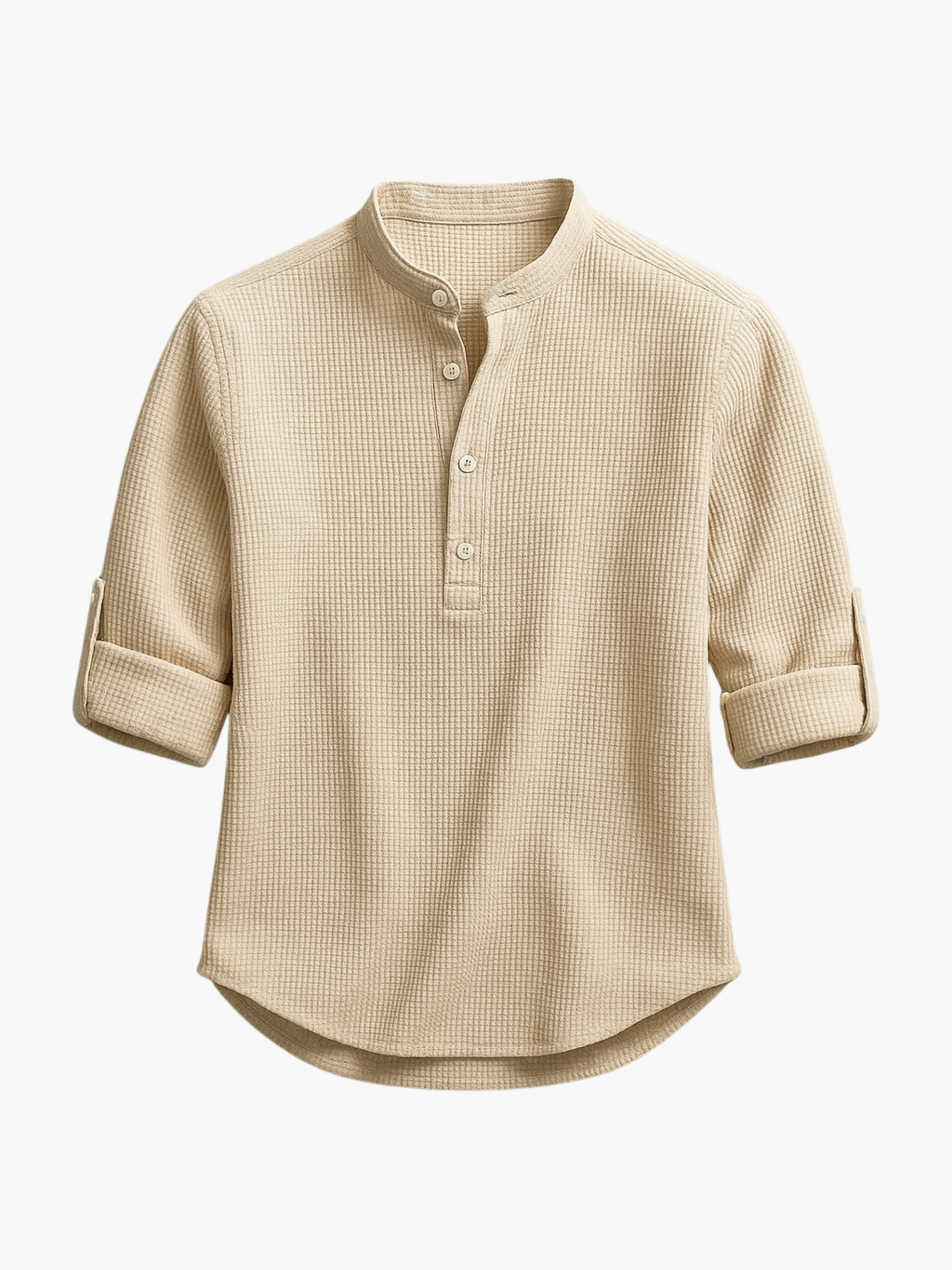 Ensemble homme col mao boutonné