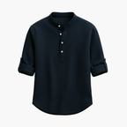 Ensemble homme col mao cargo