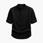 Ensemble homme col mao et short