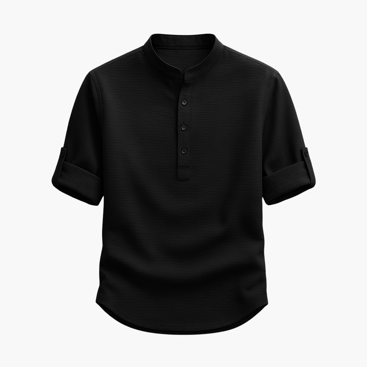 Ensemble homme col mao et short