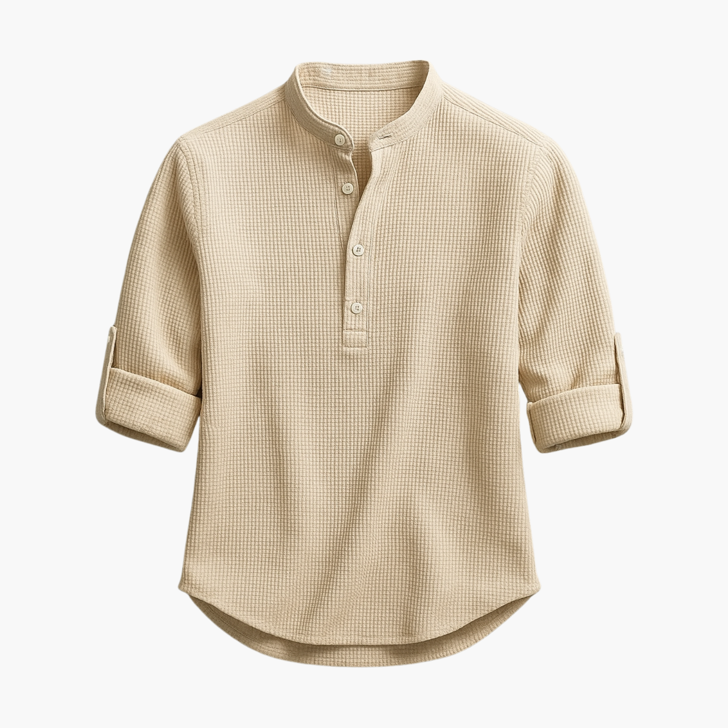 Ensemble homme col mao et short