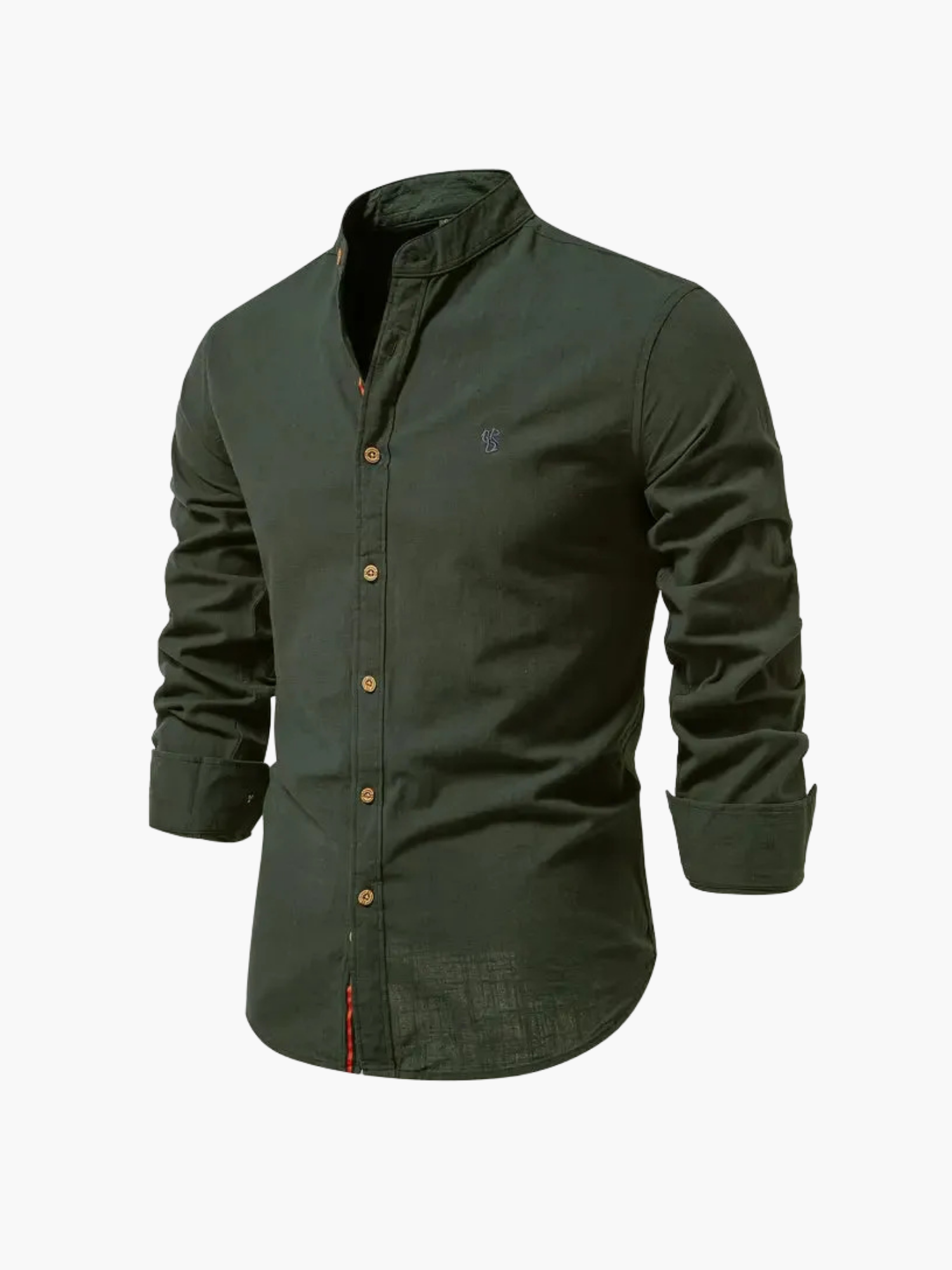 Ensemble homme col montant boutonné