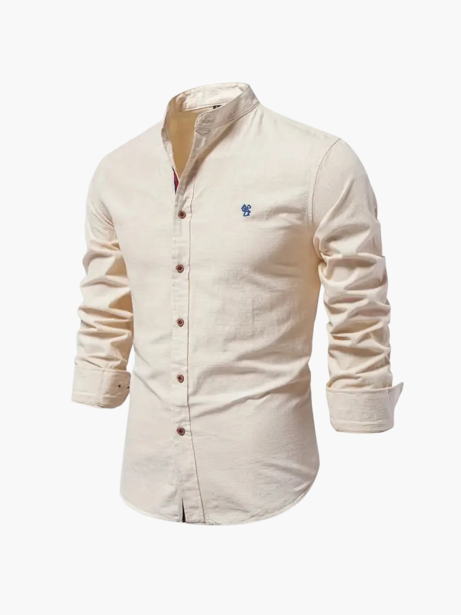 Ensemble homme col montant boutonné