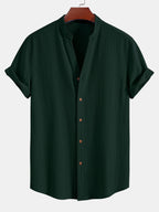 Ensemble homme chemise col mao