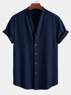 Ensemble homme chemise col mao