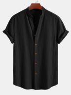 Ensemble homme chemise col mao