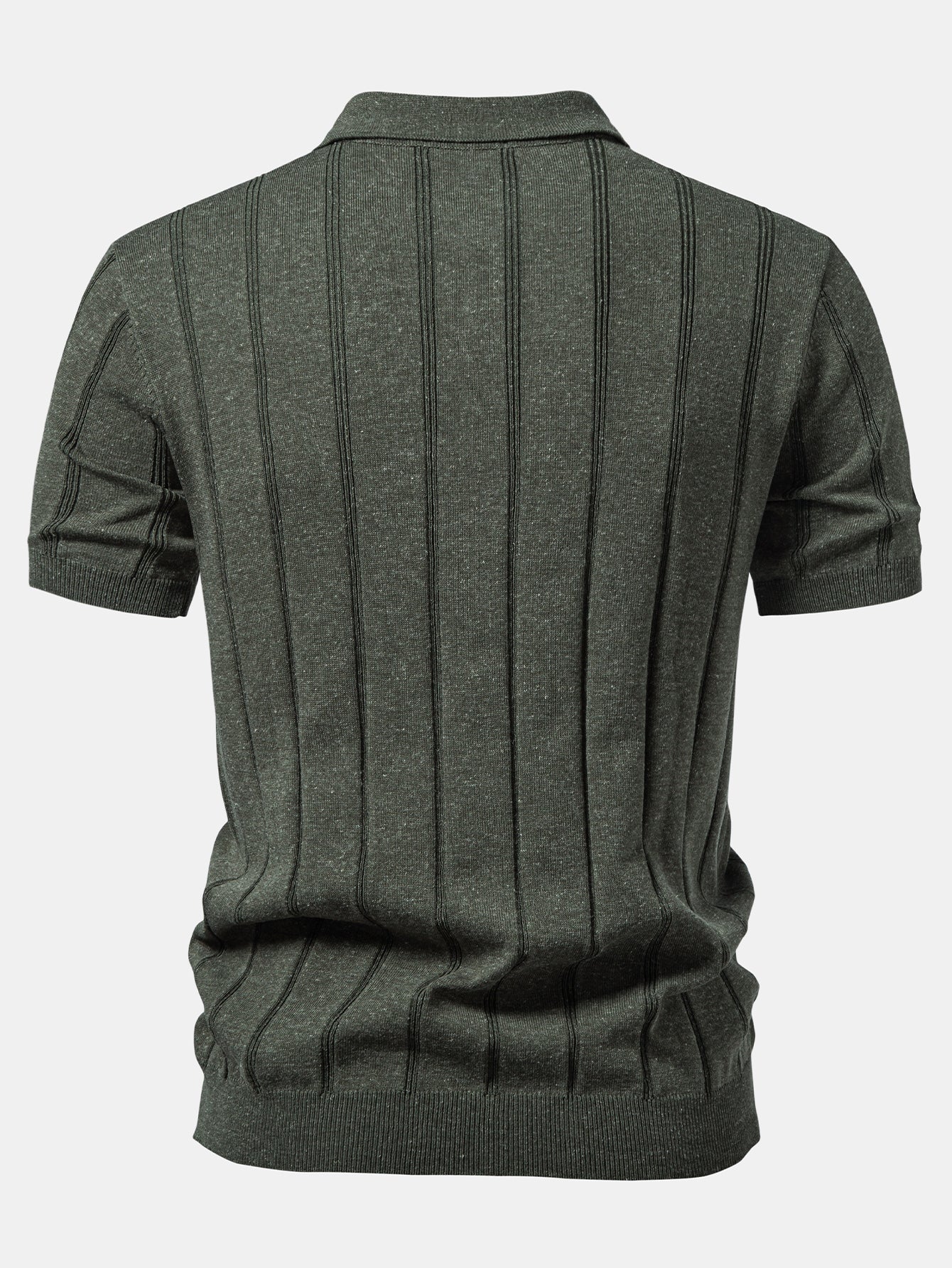 Ensemble homme polo en maille et pantalon