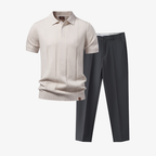 Ensemble homme polo et pantalon