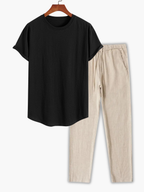 Ensemble homme t-shirt manches courtes