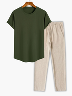 Ensemble homme t-shirt manches courtes