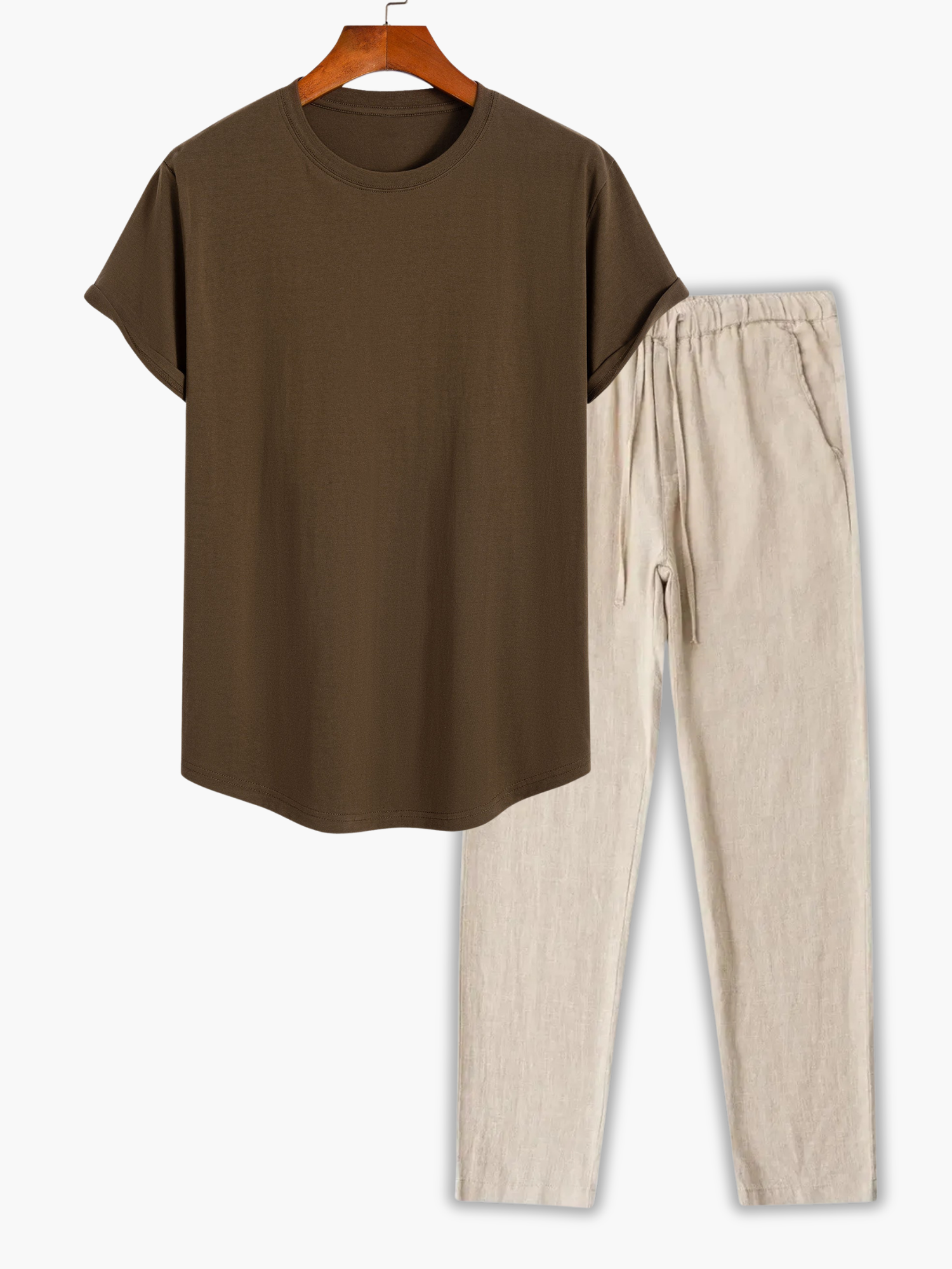 Ensemble homme t-shirt manches courtes
