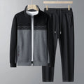 Ensemble homme zippé à col montant