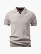 Ensemble Polo à Côtes et Pantalon à Cordon