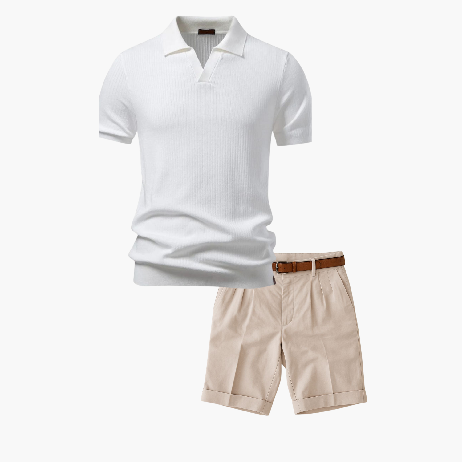 Ensemble Polo en Maille Homme