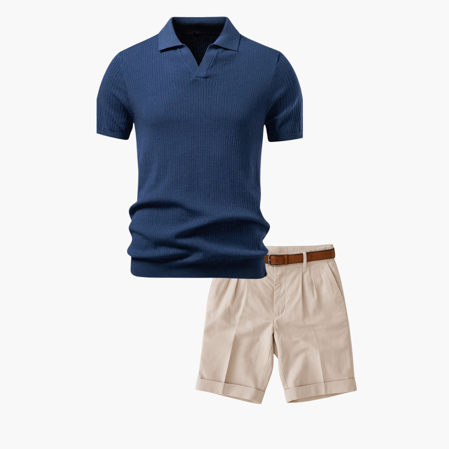 Ensemble Polo en Maille Homme
