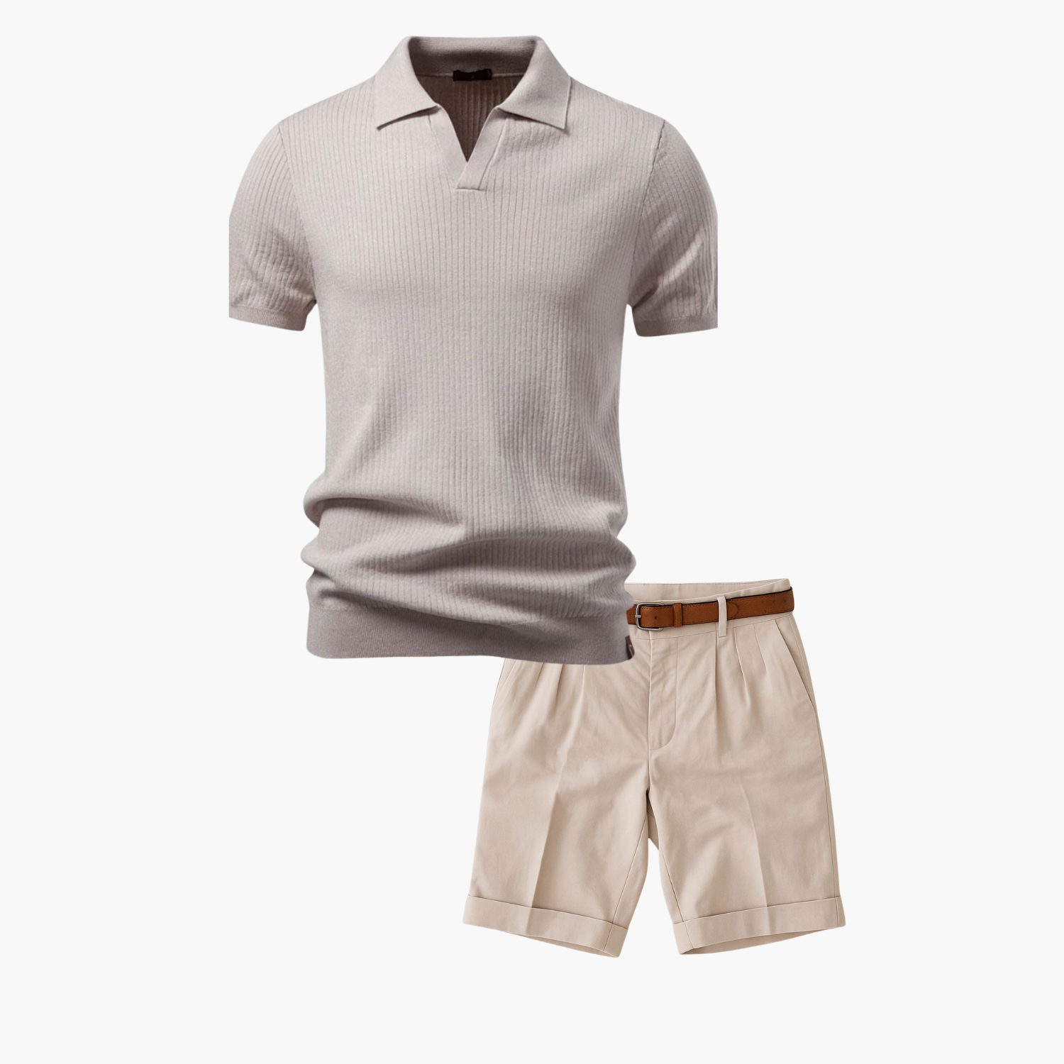 Ensemble Polo en Maille Homme