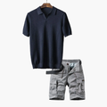 Ensemble Polo et Short Cargo Homme