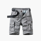 Ensemble polo nid d'abeille et shorts cargo hommes