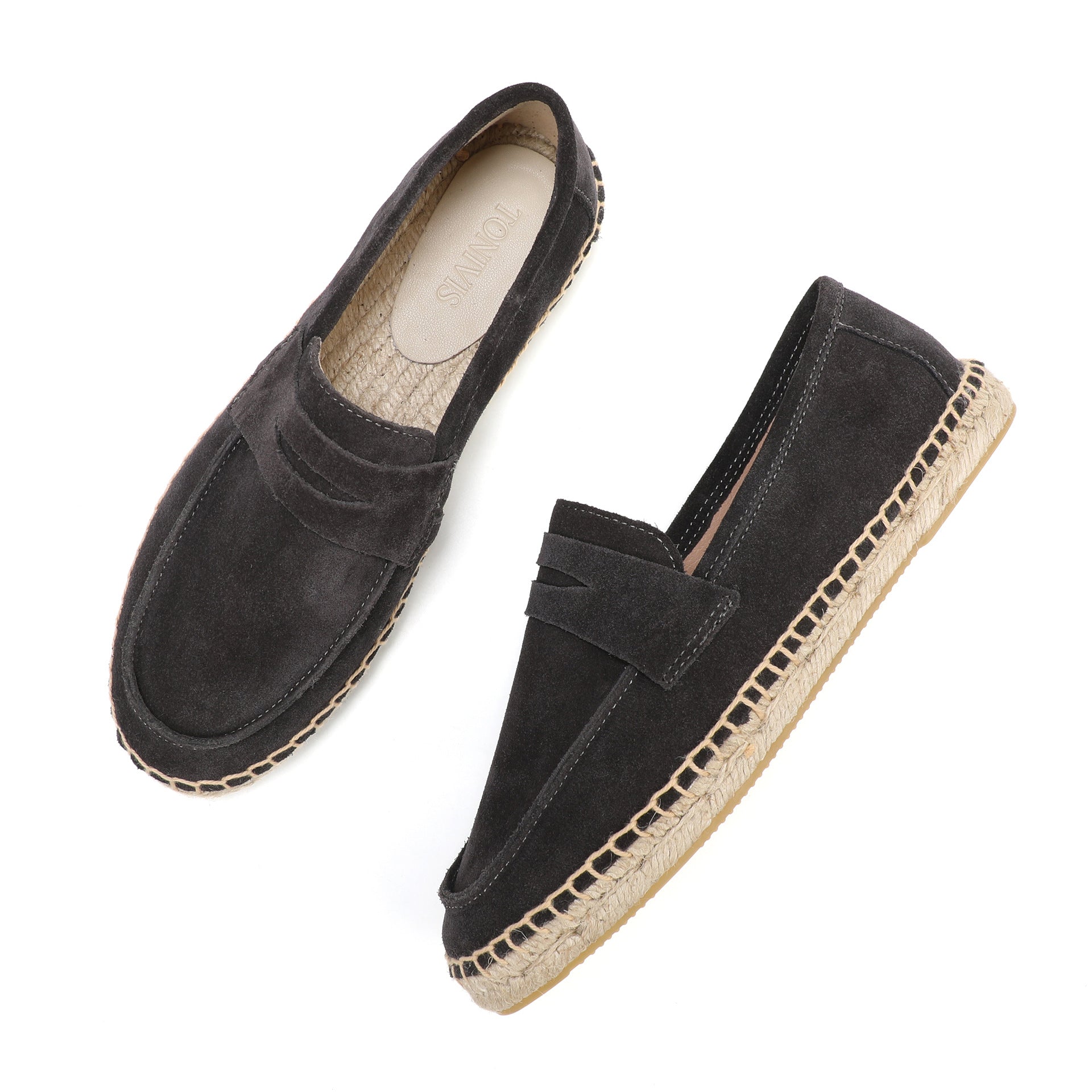 Espadrilles homme penny à enfiler