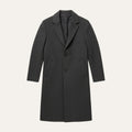 Manteau homme long à revers