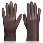 Gants homme à poignets contrastants