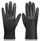 Gants homme à poignets contrastants