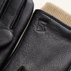 Gants homme à poignets contrastés
