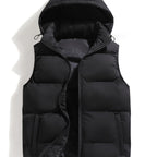 Gilet homme à capuche