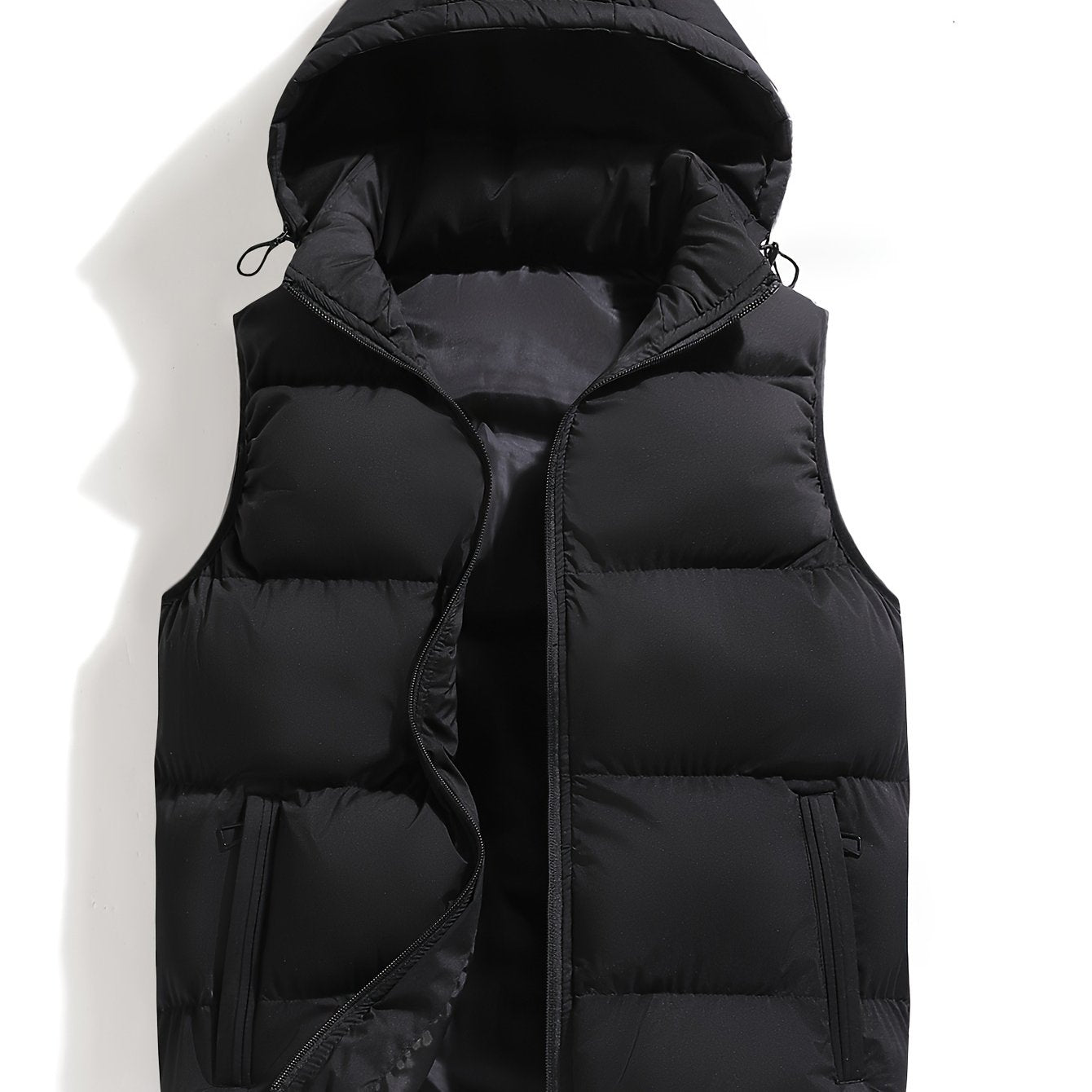 Gilet homme à capuche
