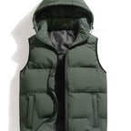 Gilet homme à capuche