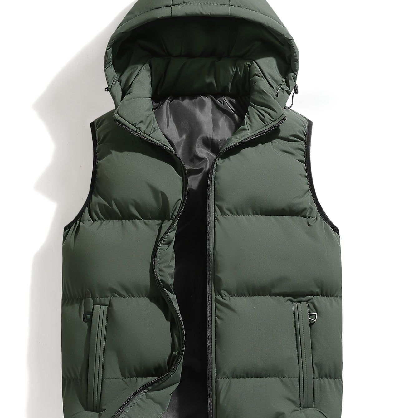 Gilet homme à capuche