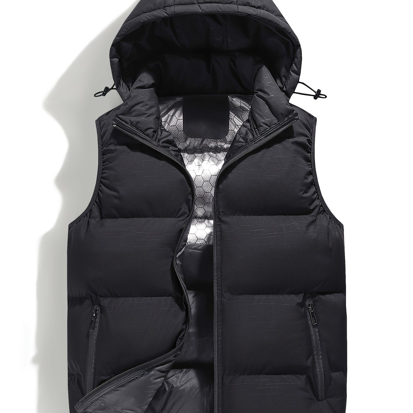 Gilet homme à capuche