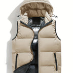 Gilet homme à capuche