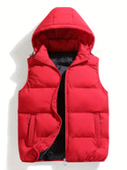 Gilet homme à capuche