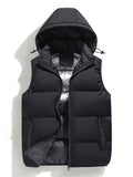 Gilet homme à capuche