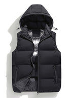 Gilet homme à capuche