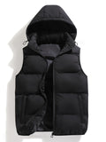 Gilet homme à capuche